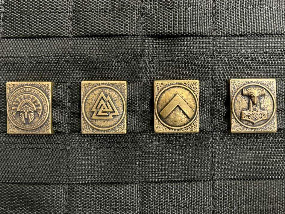 Customizing Your Tactical Gear with Handmade Decorative MOLLE Clips –  WikkedKnot jewelry