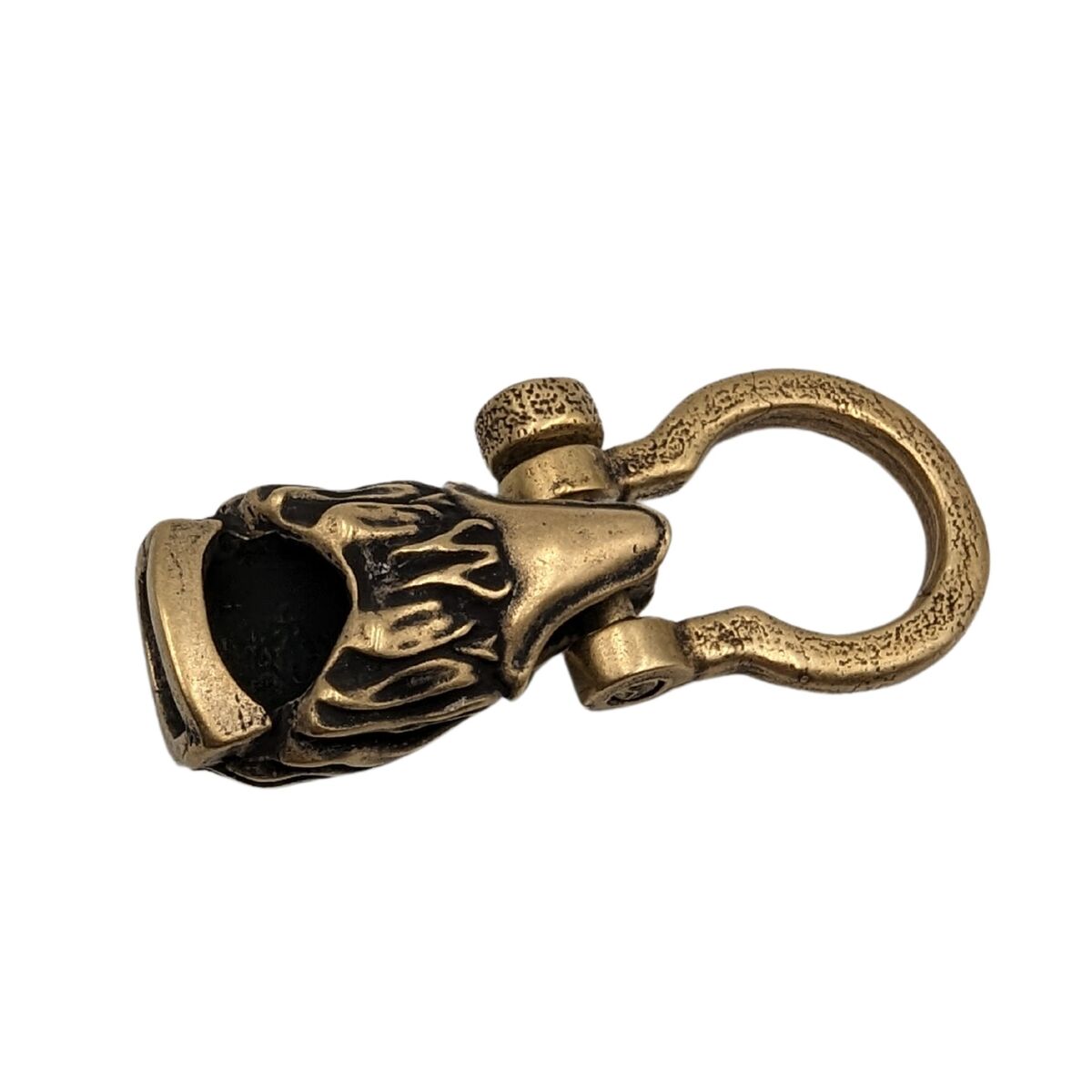 Eagle head shackle clasp for paracord bracelet