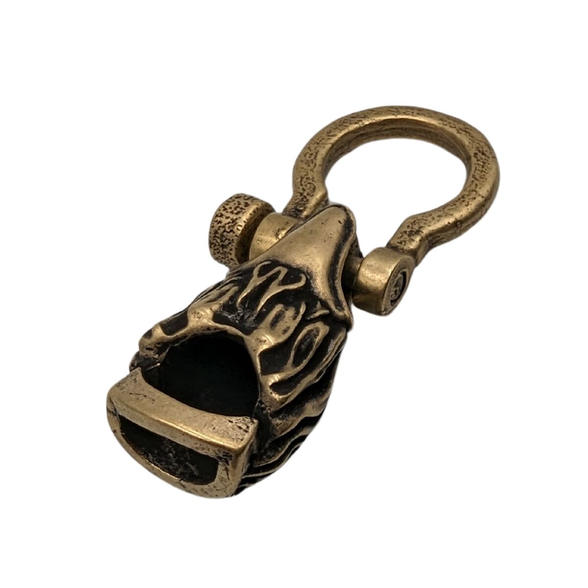 Eagle head shackle clasp for paracord bracelet