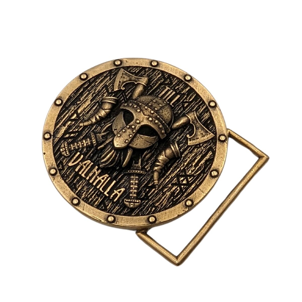 Viking Warrior belt buckle