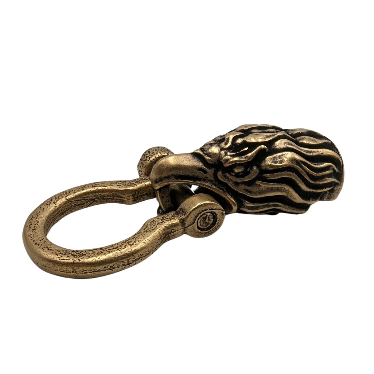 Eagle head shackle clasp for paracord bracelet