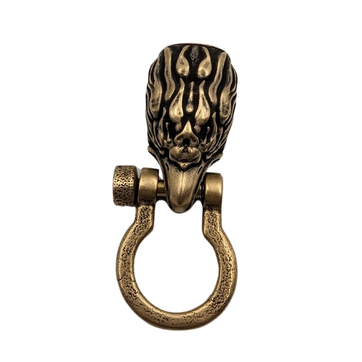 Eagle head shackle clasp for paracord bracelet