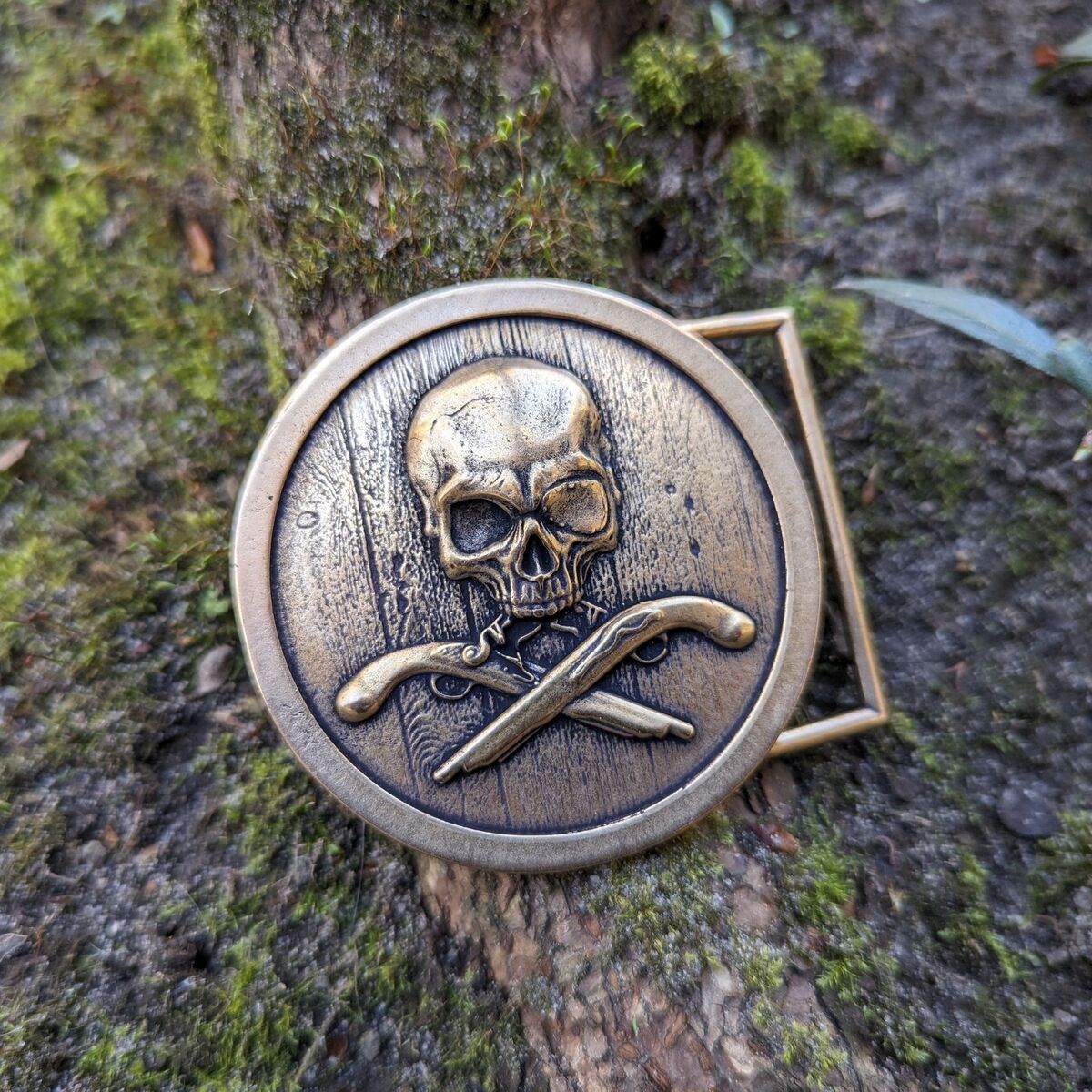 Jolly Roger belt buckle