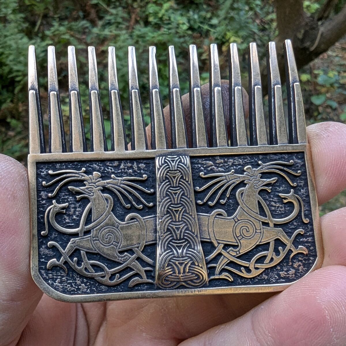 Ringerike style Viking beard comb