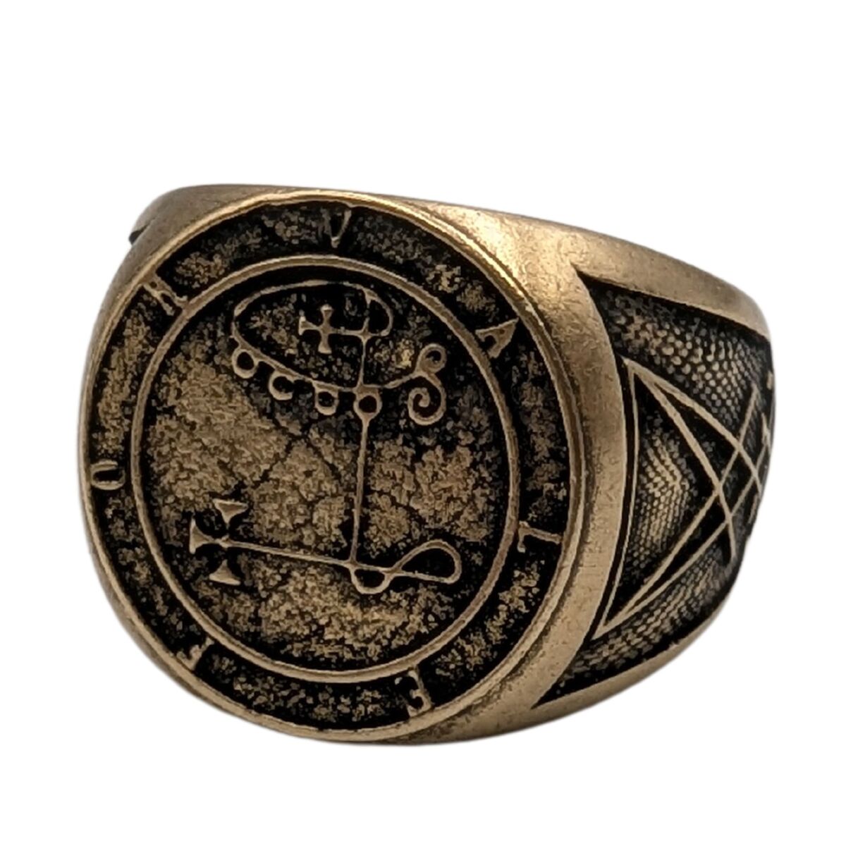 Valefor sigil ring 6 US Bronze with patina