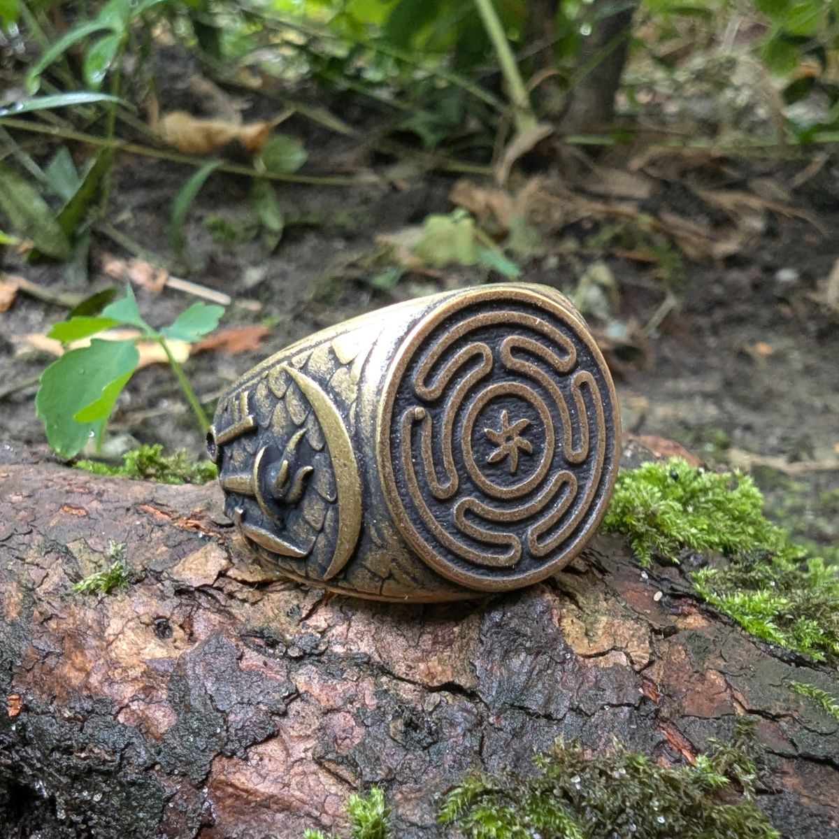 Hecate greek goddess ring