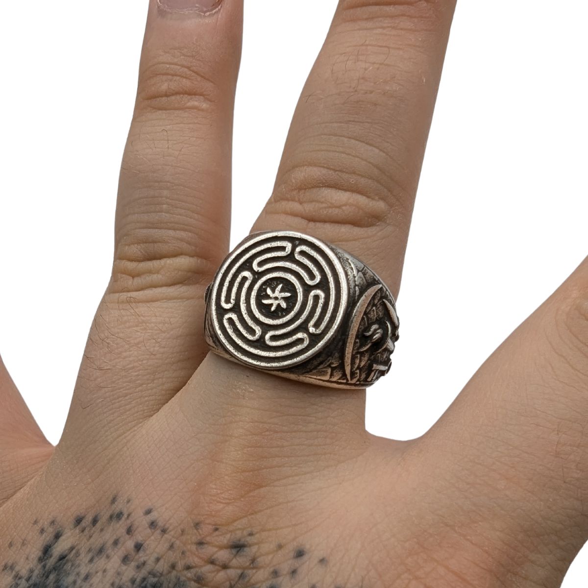 Hecate greek goddess ring