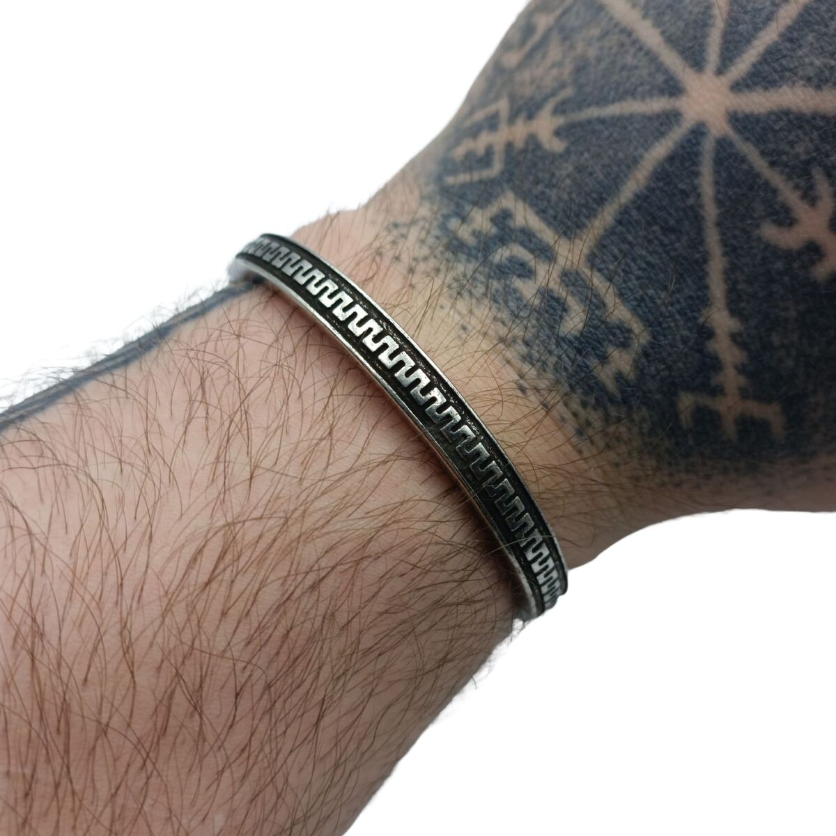 Greek cuff bracelet