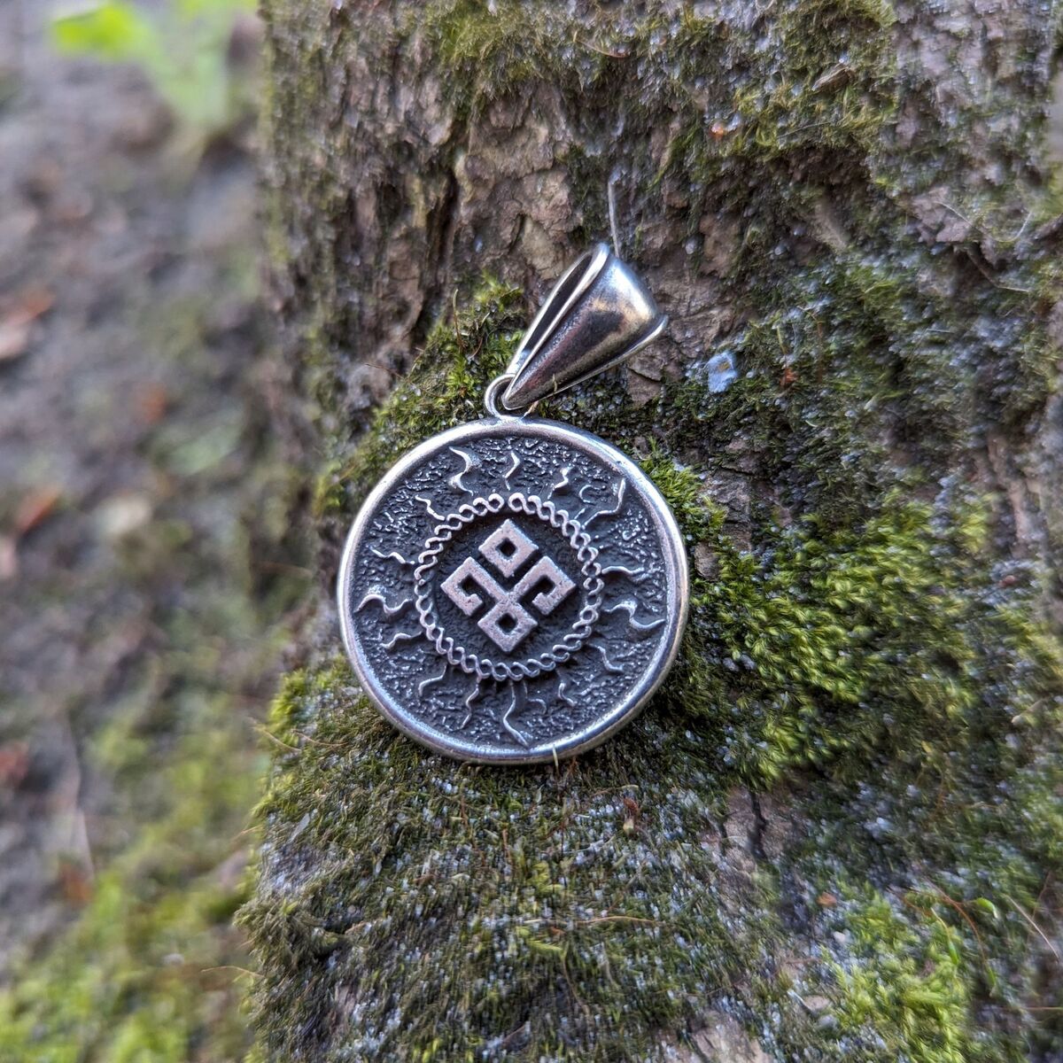 Dazhbog symbol pendant