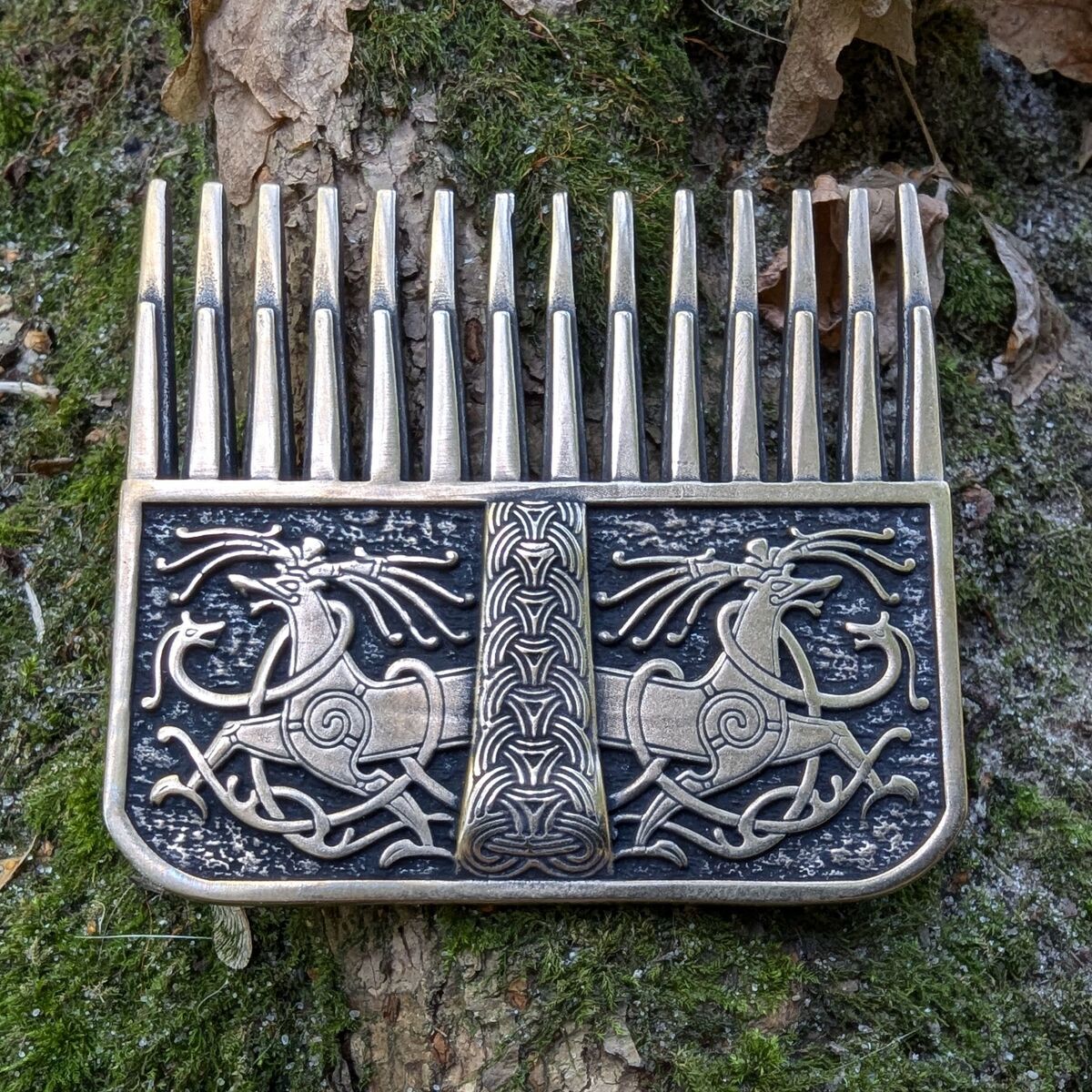 Ringerike style Viking beard comb