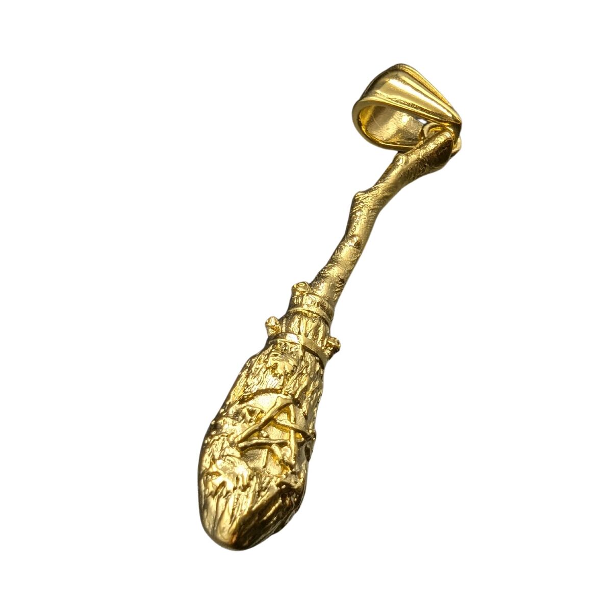 Witch broom pendant
