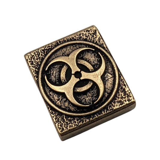 Biohazard Symbol molle clip