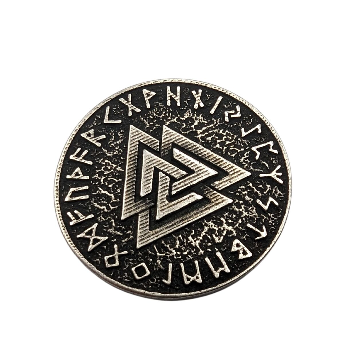 Yggdrasil tree of life coin Silver plated