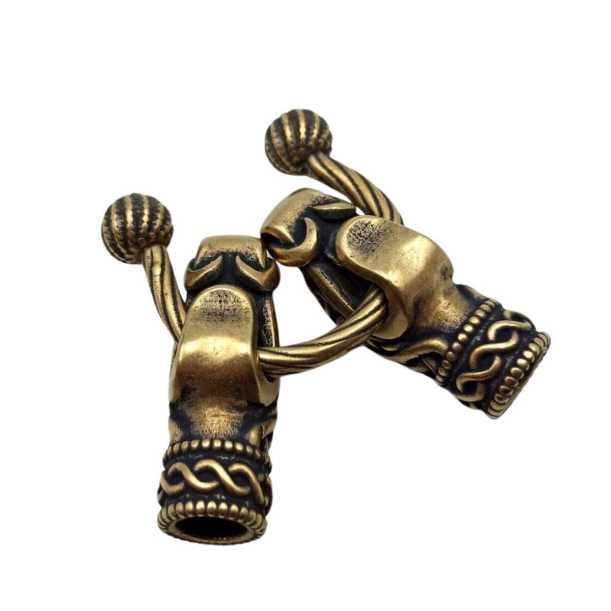 Viking Dragon necklace clasp