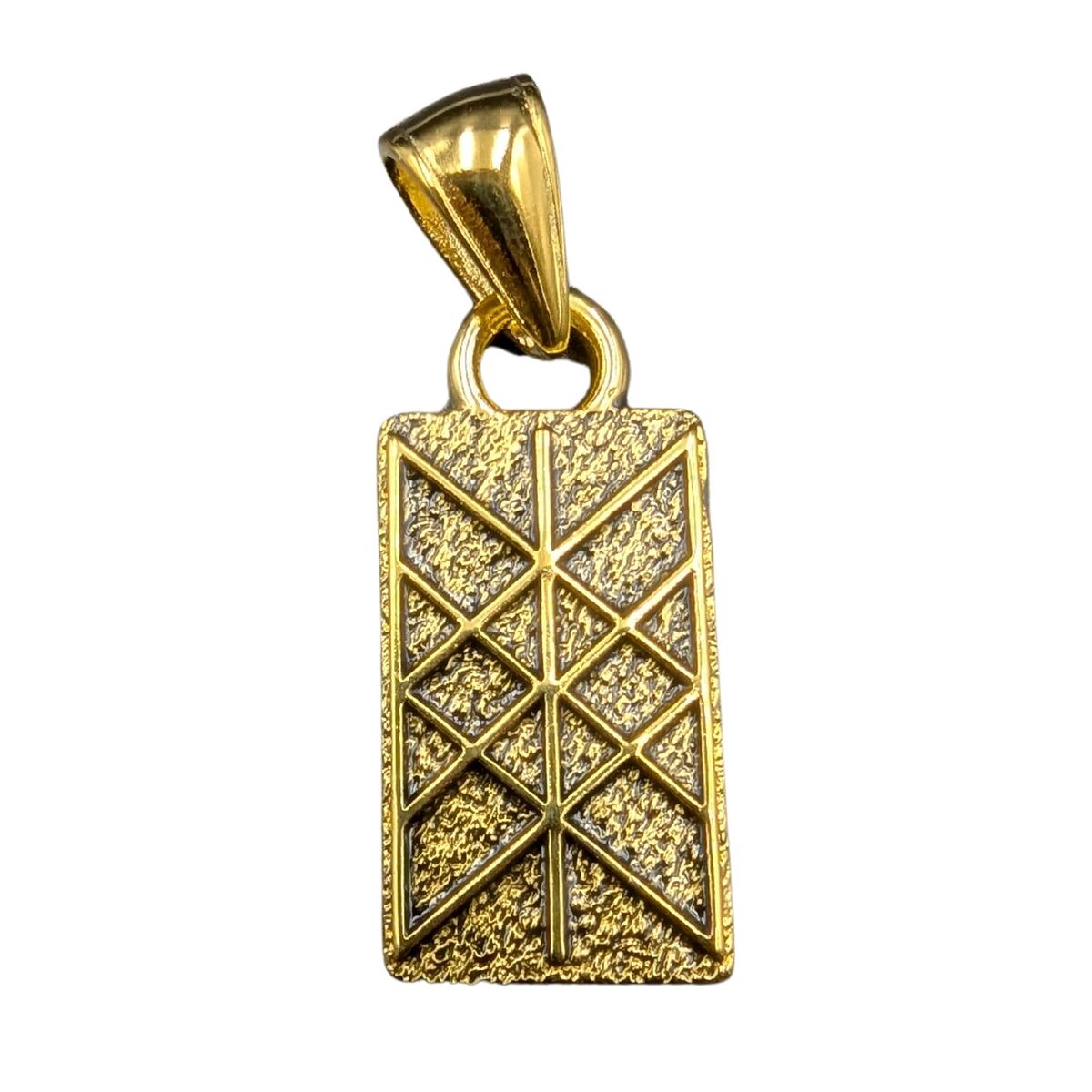 Web of Wyrd pendant Gold plating