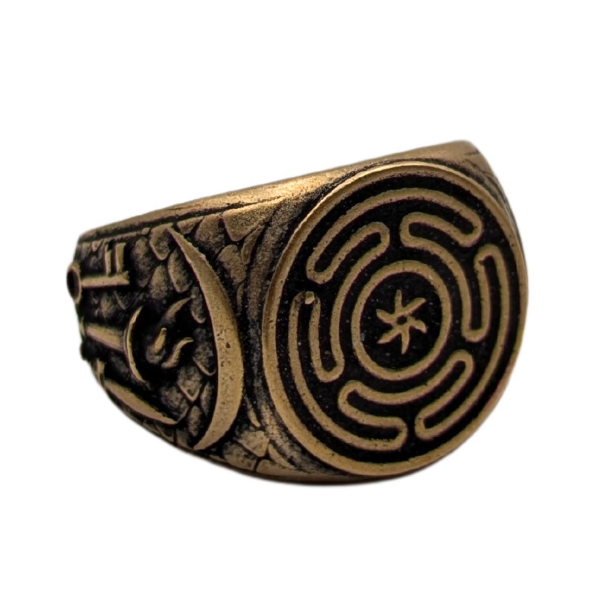 Hecate greek goddess ring