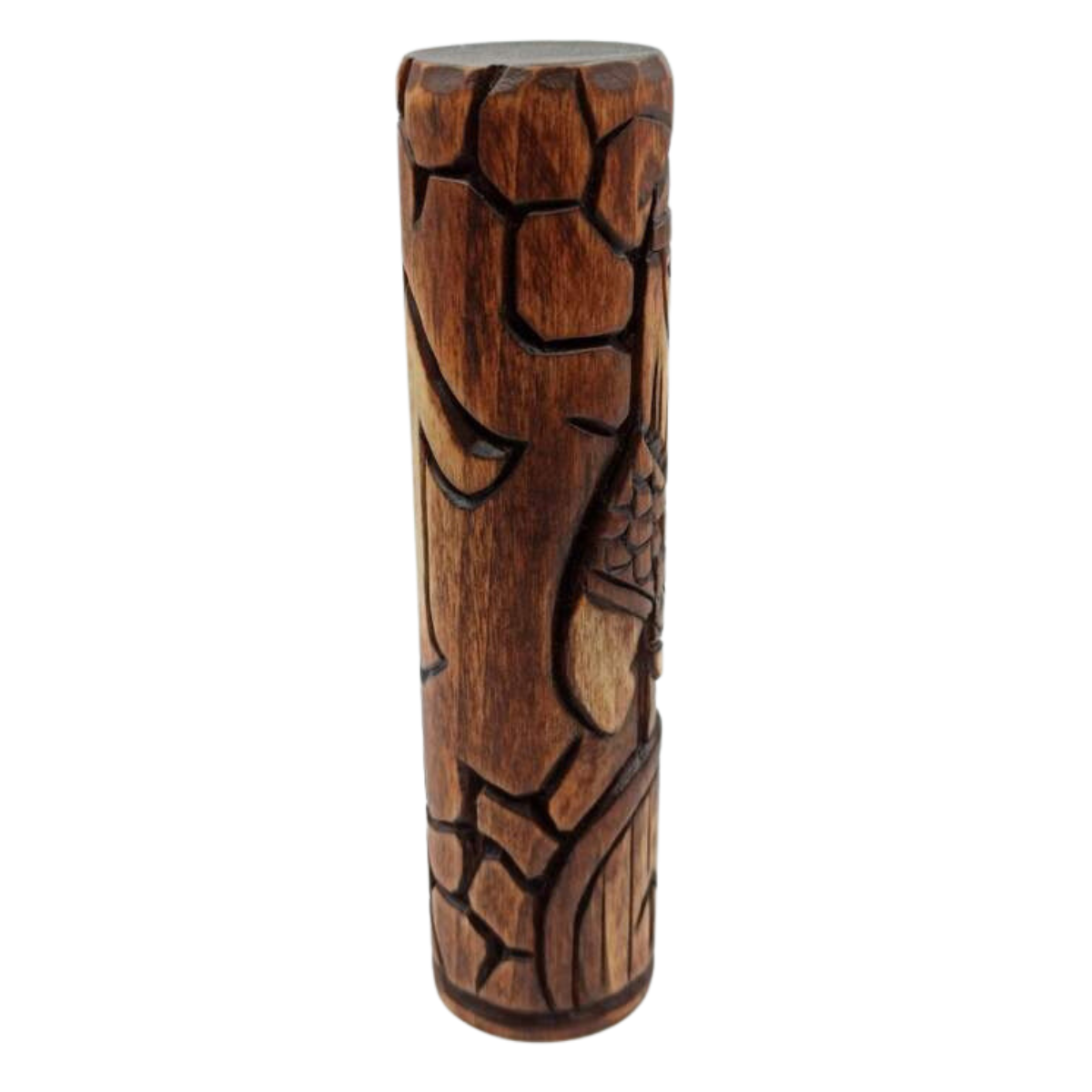 Tyr wood carved figurine