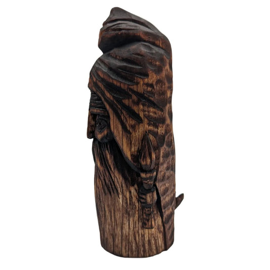 Small Gnome wooden figurine