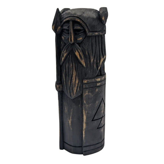 Odin Allfather wooden figurine