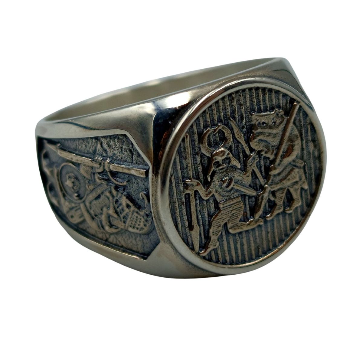 Torslunda dancer ring 6 US Silver 925