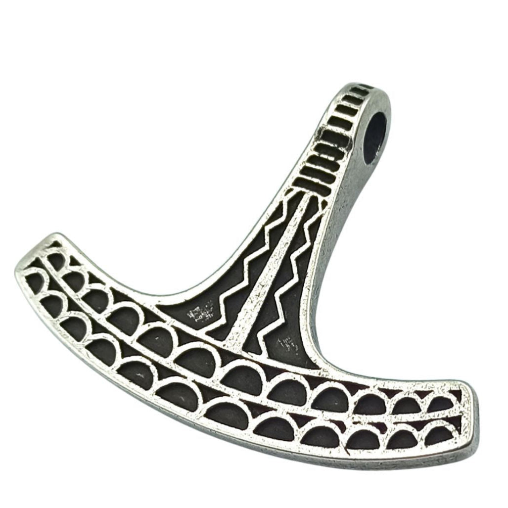 Ukko Mjolnir replica pendant Silver plating