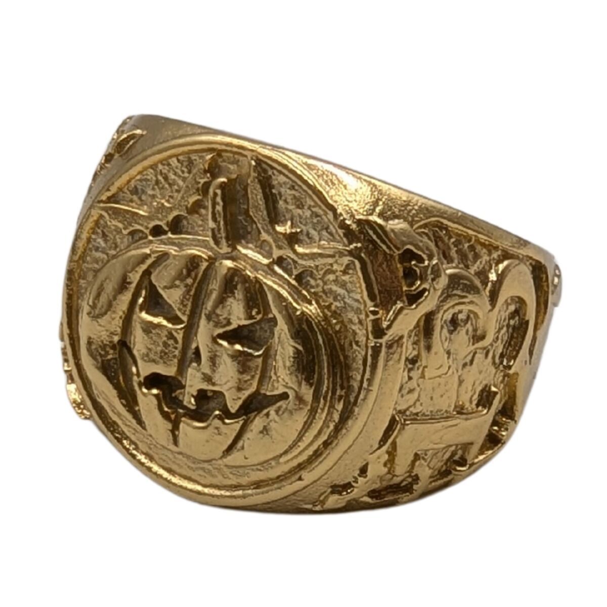 Halloween pumpkin ring