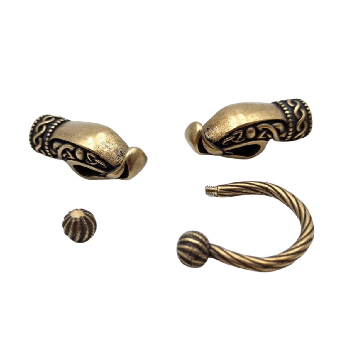 Viking Dragon necklace clasp