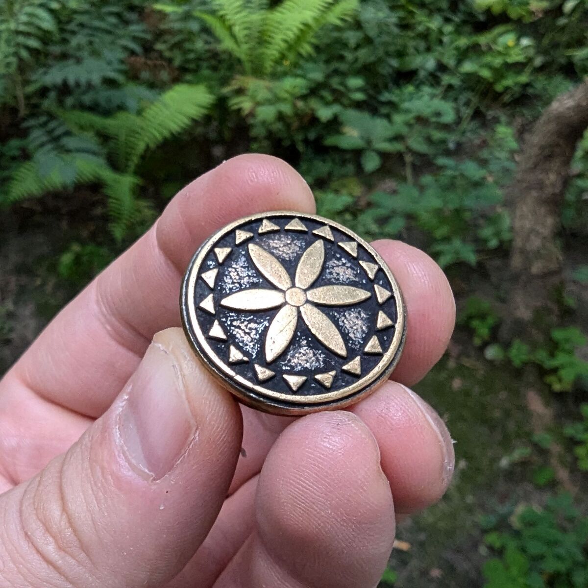 Perun's Shield paracord bead