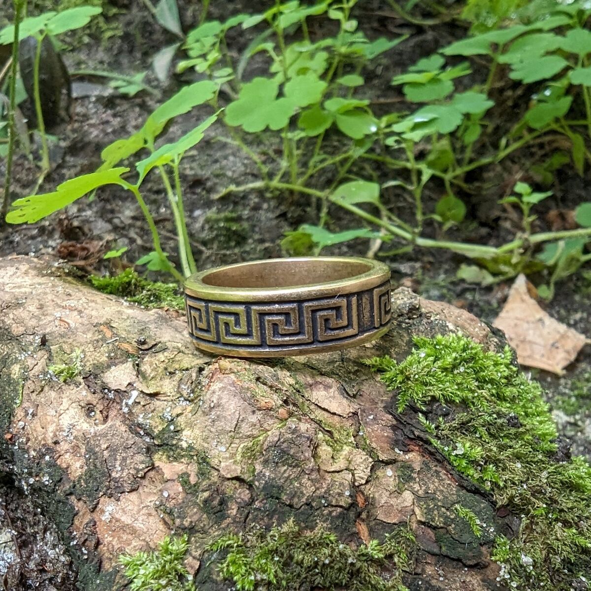 Ancient Greek ornament V1 ring