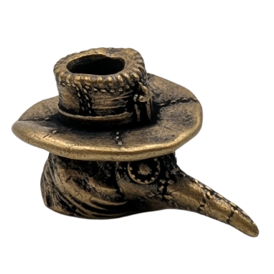 Plague doctor paracord bead
