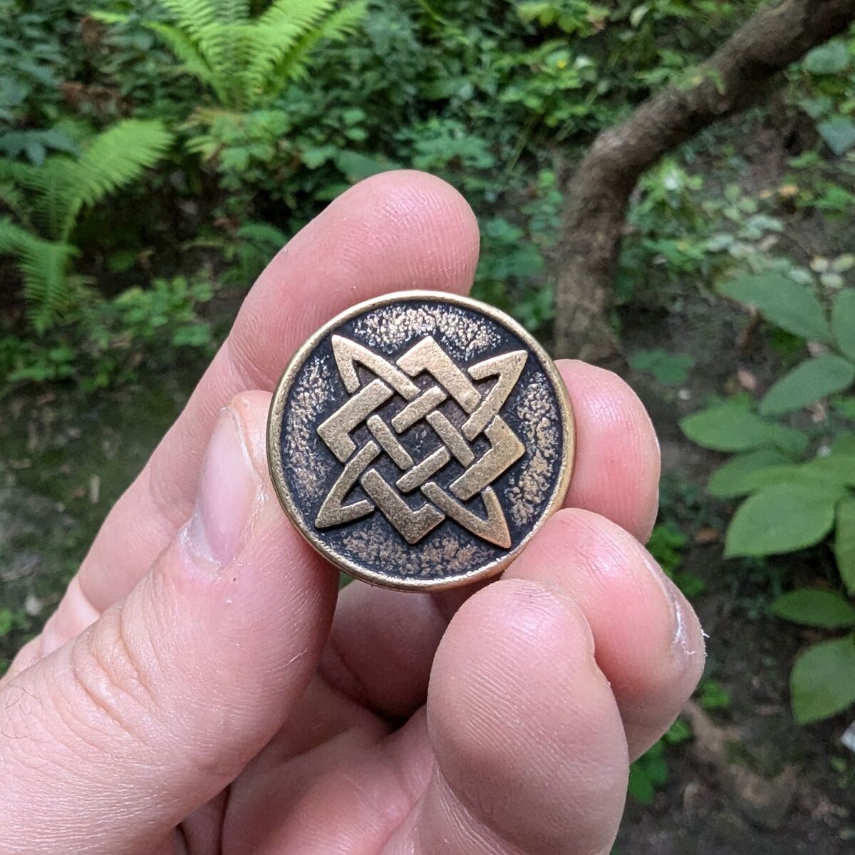 God Svarog paracord bead