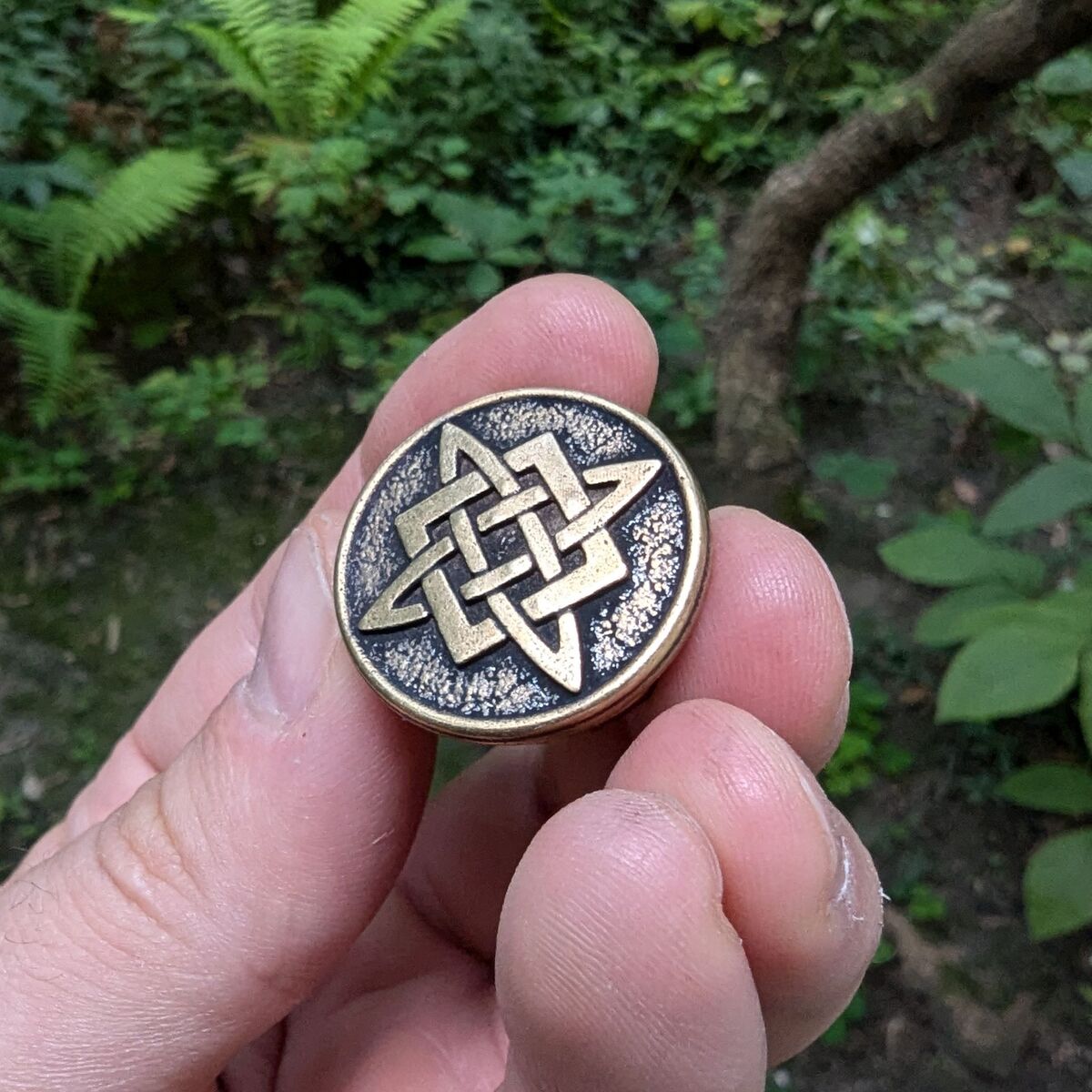 God Svarog paracord bead