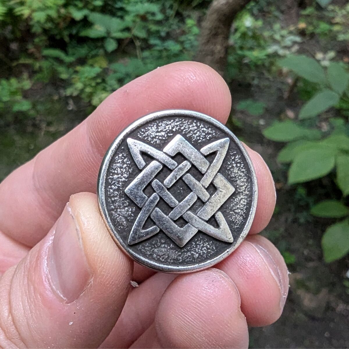 God Svarog paracord bead