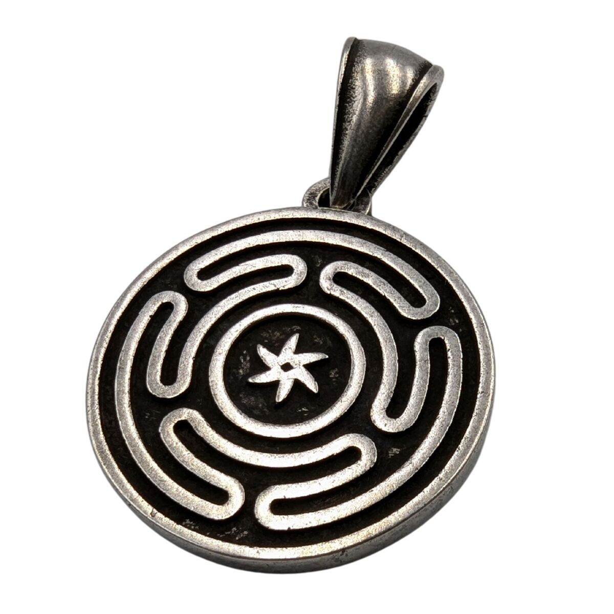 Wheel of Hecate pendant