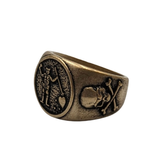 Blackbeard signet ring
