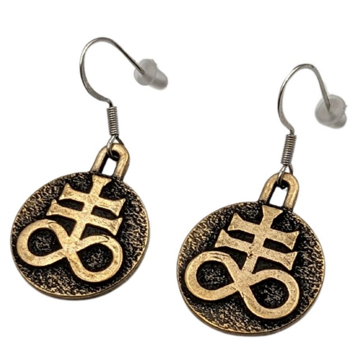 Leviathan's Cros earrings Bronze