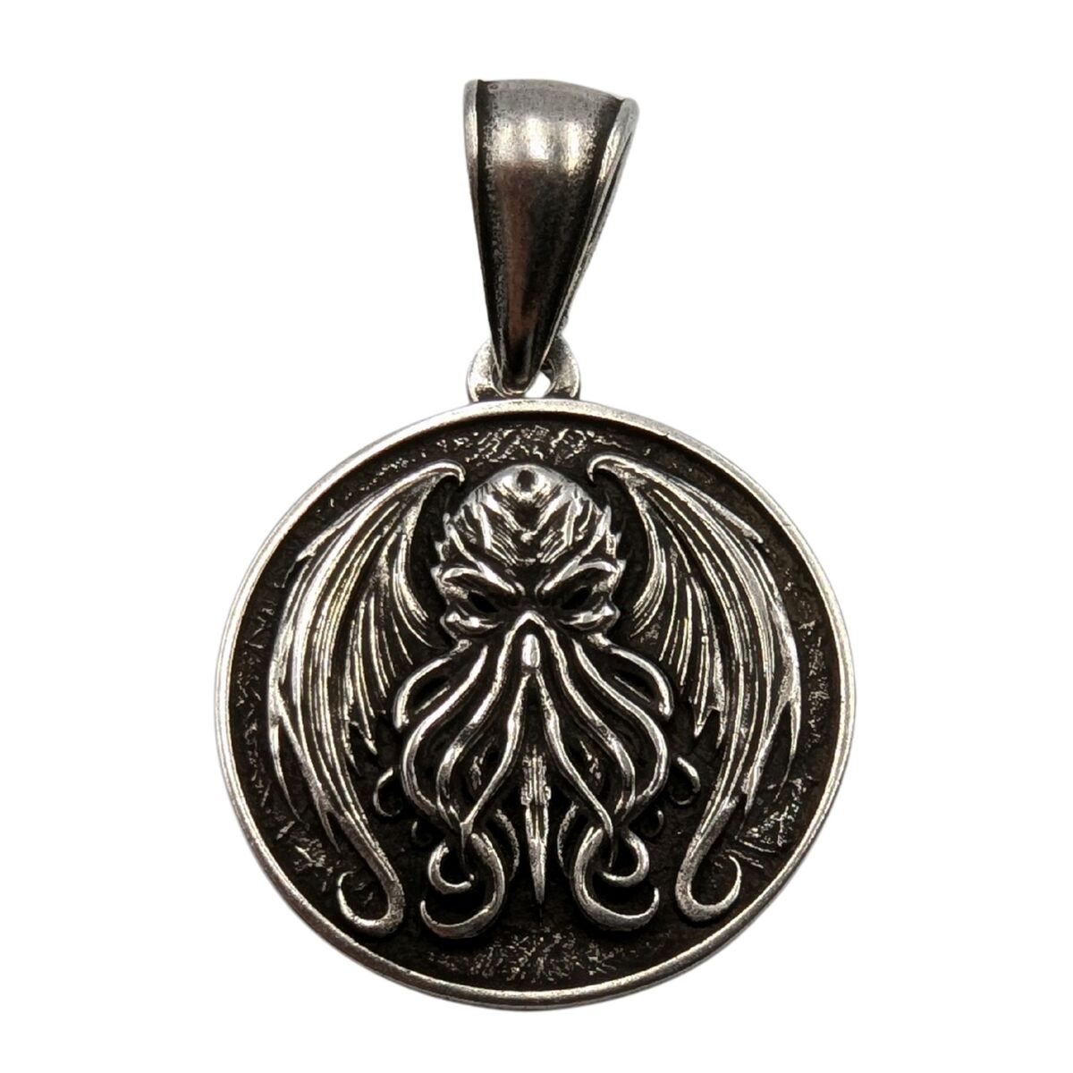 Cthulhu pendant Silver plating