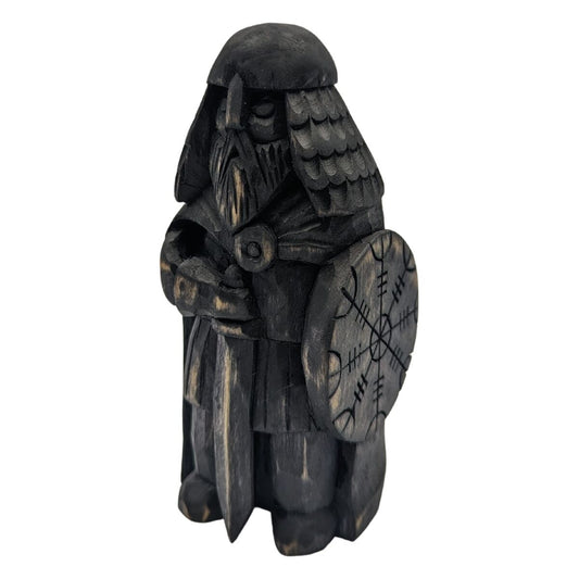 Danish Viking wooden figurine