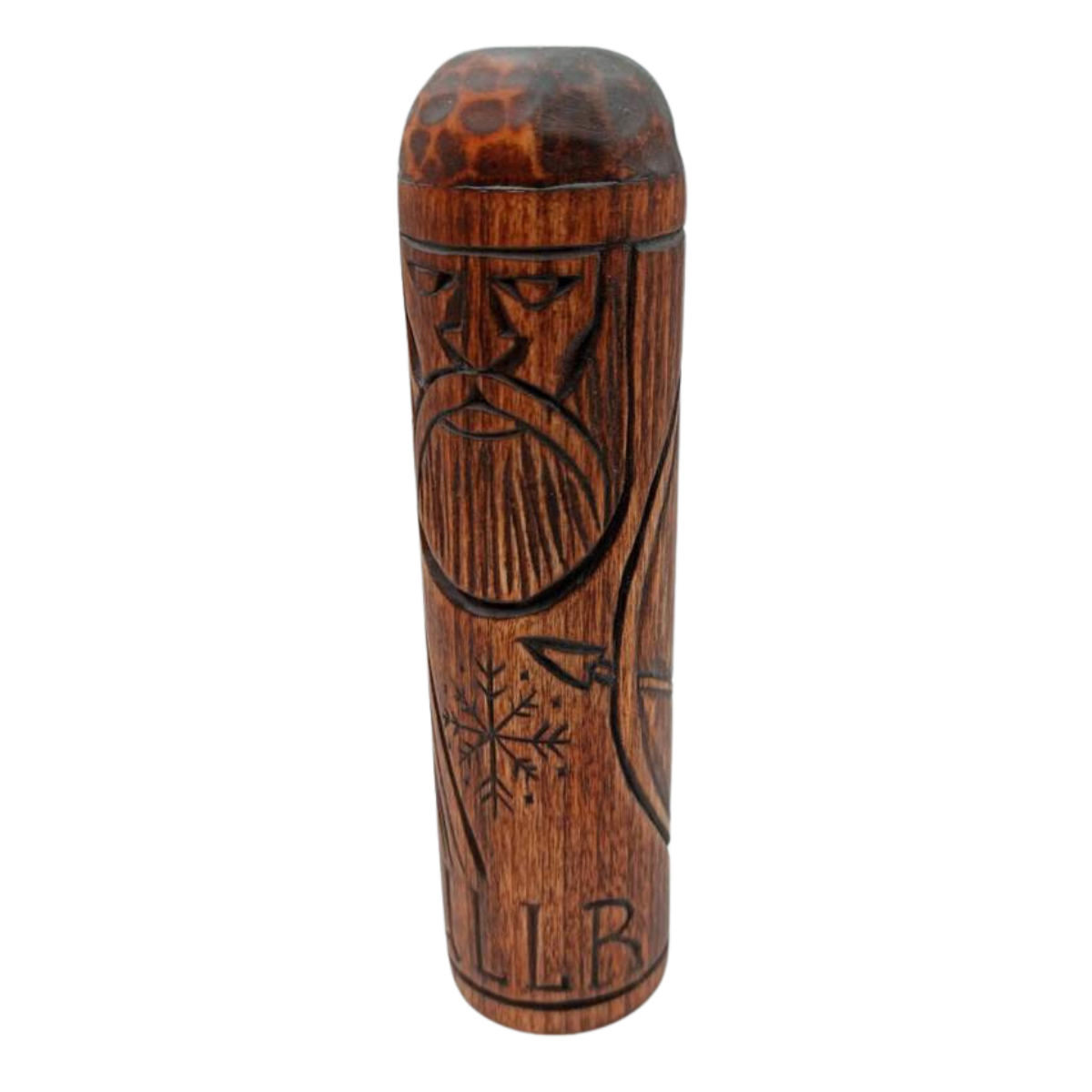 Ullr wooden statue