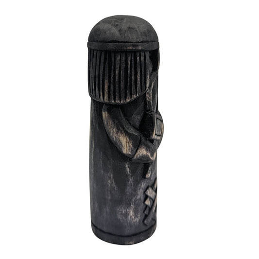 Thor pagan wooden figurine