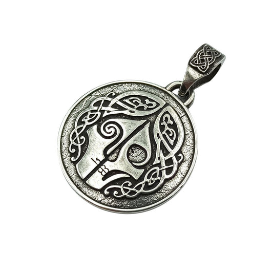 Hel goddess silver pendant Only pendant  
