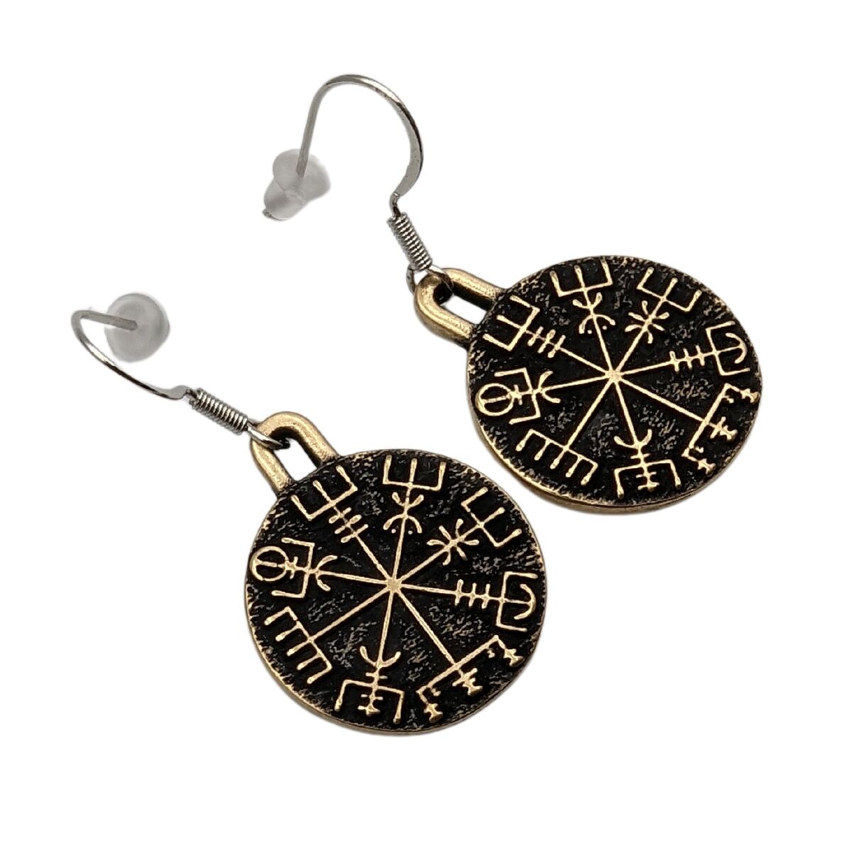 Vegvisir earrings