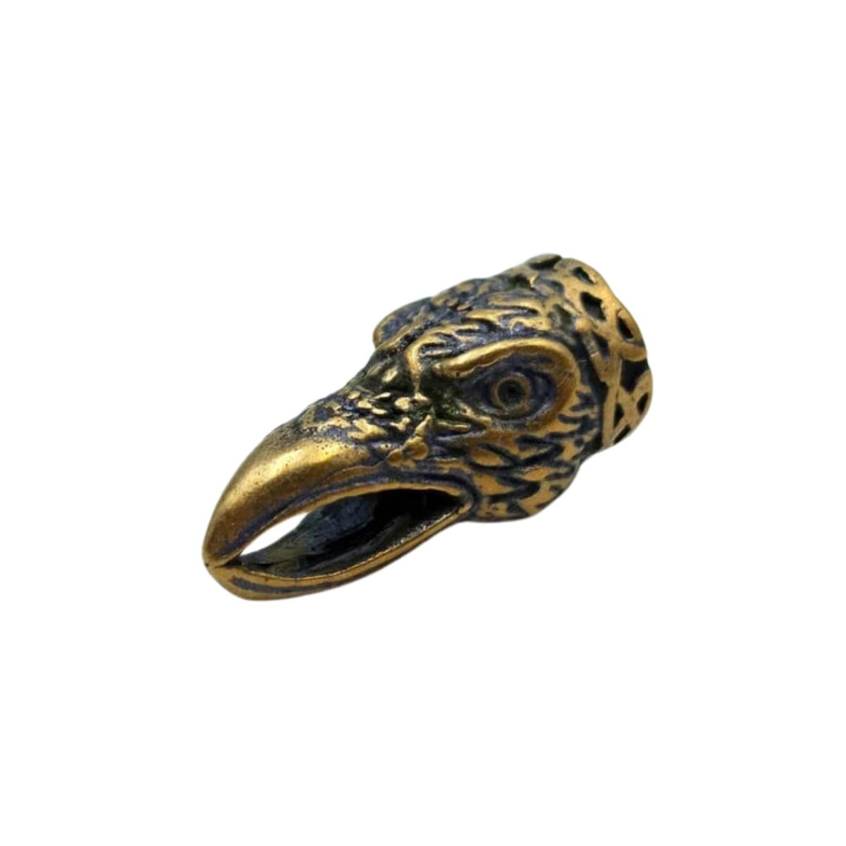 Viking raven necklace clasp