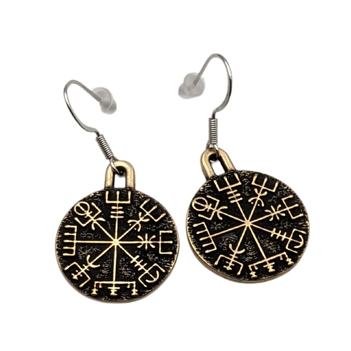 Vegvisir earrings
