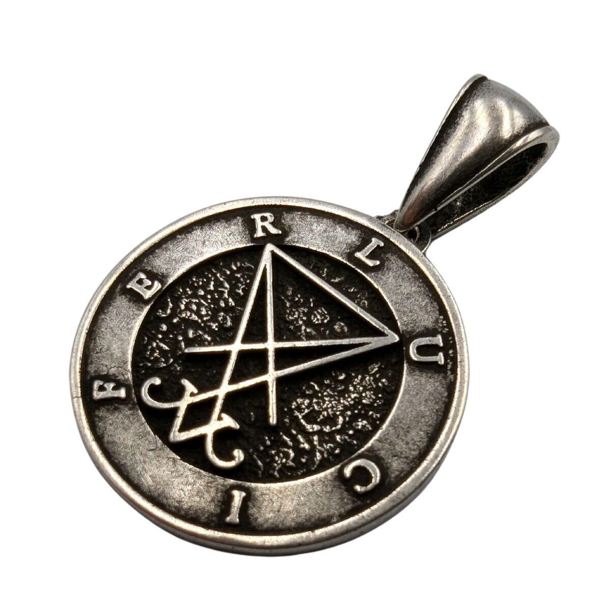 Lucifer sigil pendant