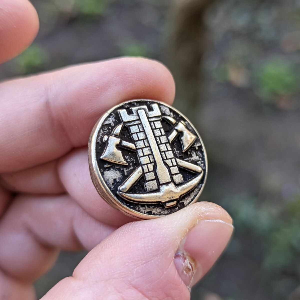 Engineering Corps paracord bead