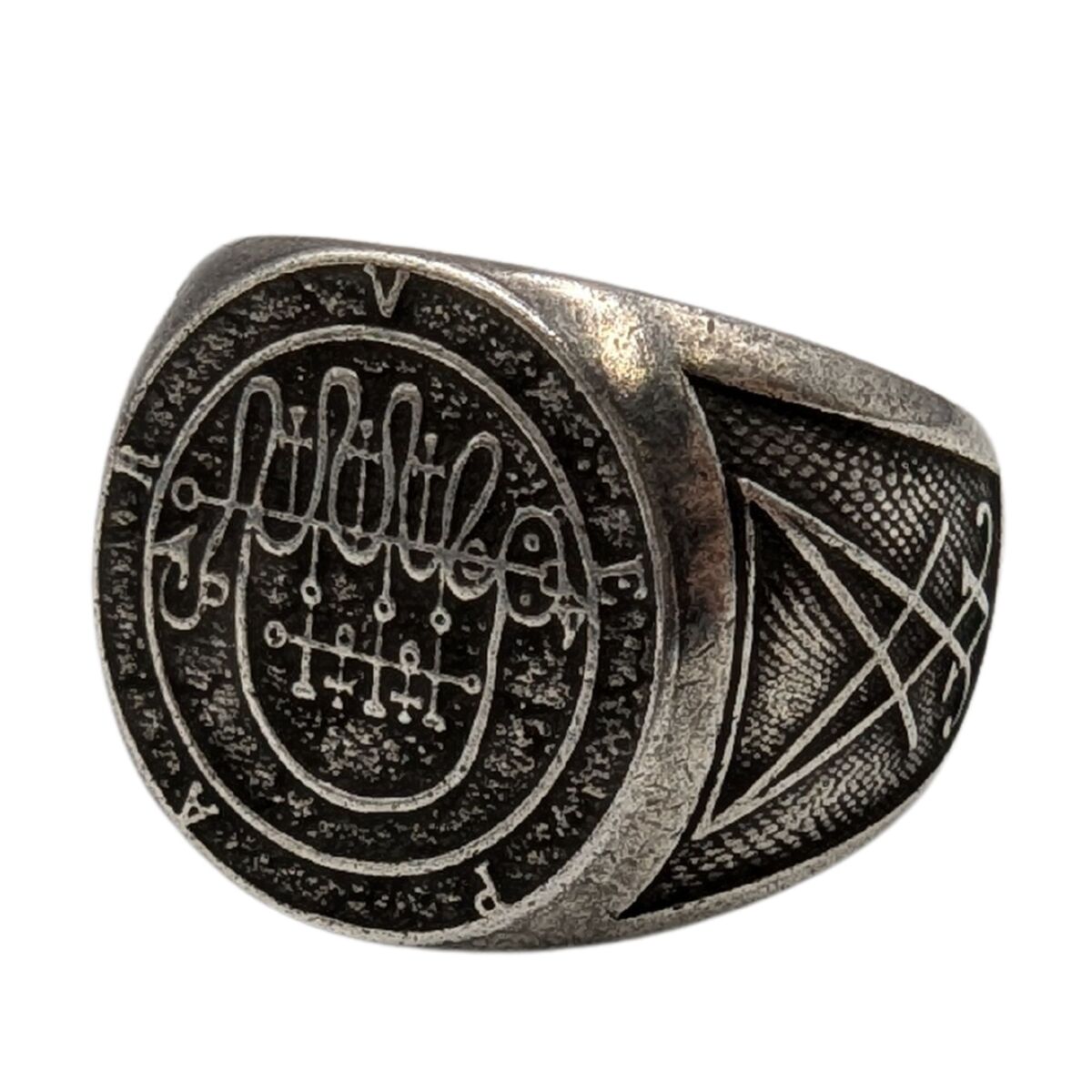 Vepar sigil ring 6 US Silver plating