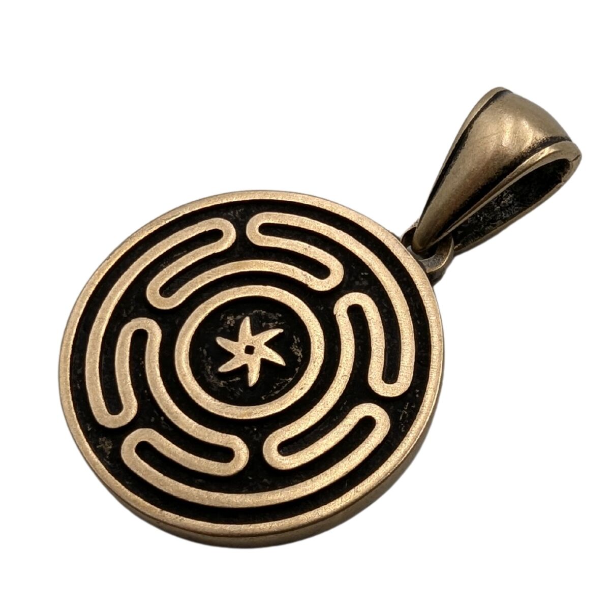 Wheel of Hecate pendant