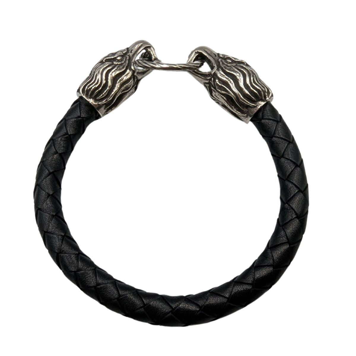 Eagle leather bracelet