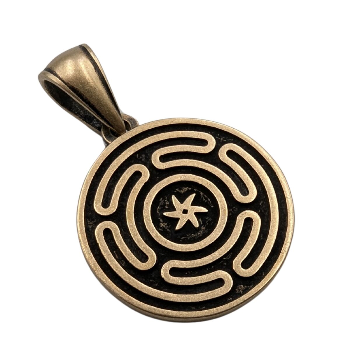 Wheel of Hecate pendant